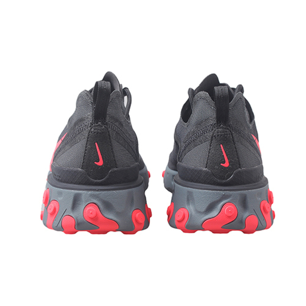 Nike React Element 55 Black Solar Red