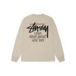 Stussy x Dover Street Market FW23 DSM New York Ls Tee Logo T