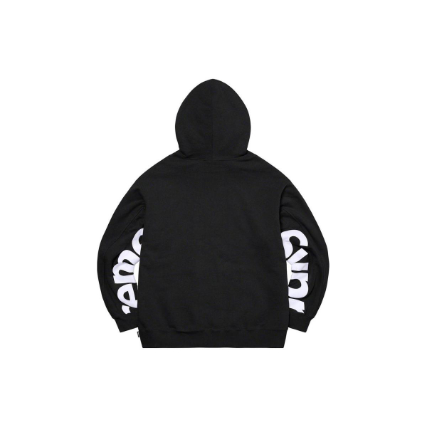 Supreme SS22 Week 15 Cropped Panels Hooded Sweatshirt