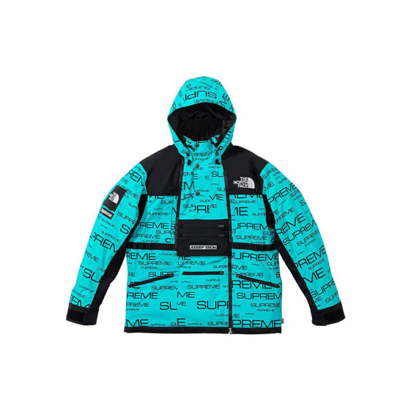 Supreme x the north face logo