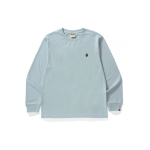 A BATHING APE Head One Point L/s Tee Logo T