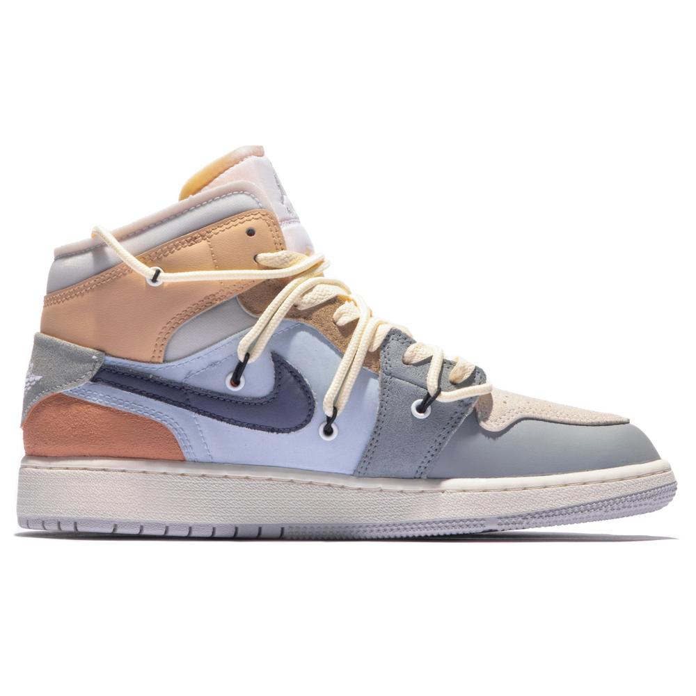 【 】 Jordan Air Jordan 1 Mid SE Craft GS