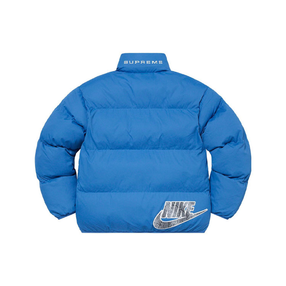 Supreme SS21 Week 3 x Nike Reversible Puffy Jacket SS21 Nike Logo