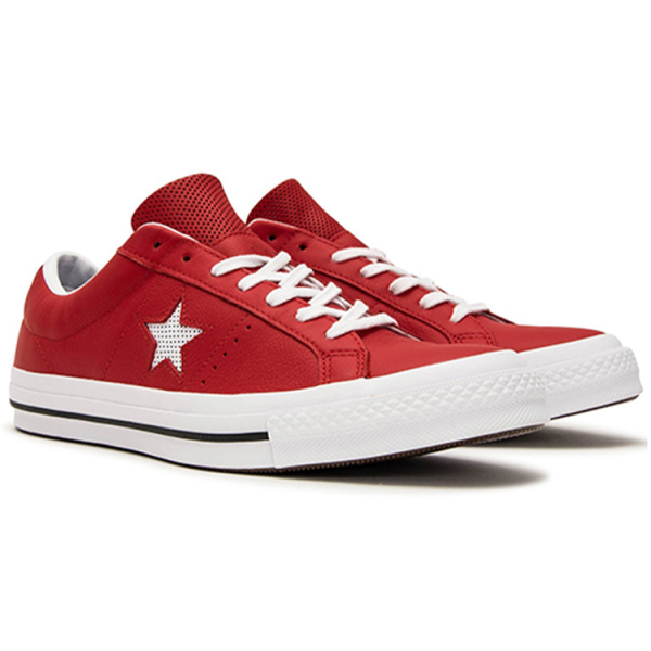 Converse One Star Perforated Leather Low Top