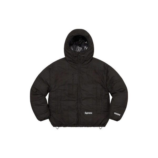 Supreme SS23 Week 1 MADRAS REVERSIBLE WINDSTOPPER® PUFFER JACKET