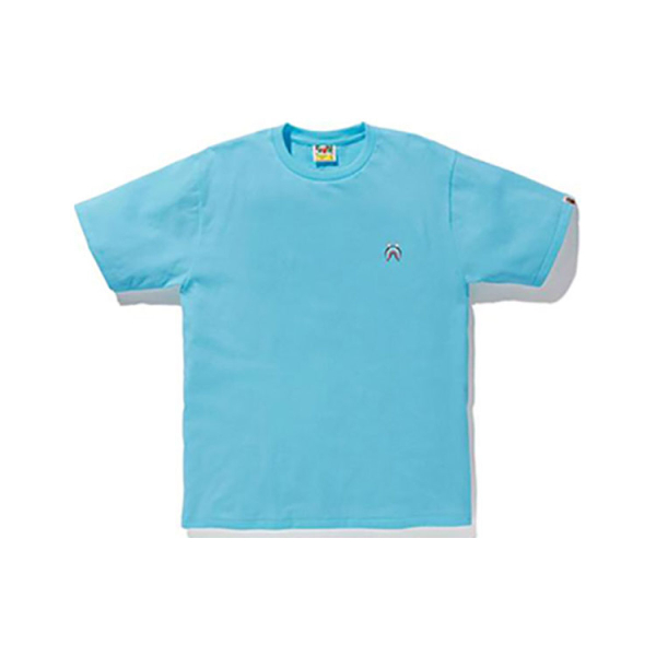 A BATHING APE BAPE SHARK ONE POINT PONR TEE logo T