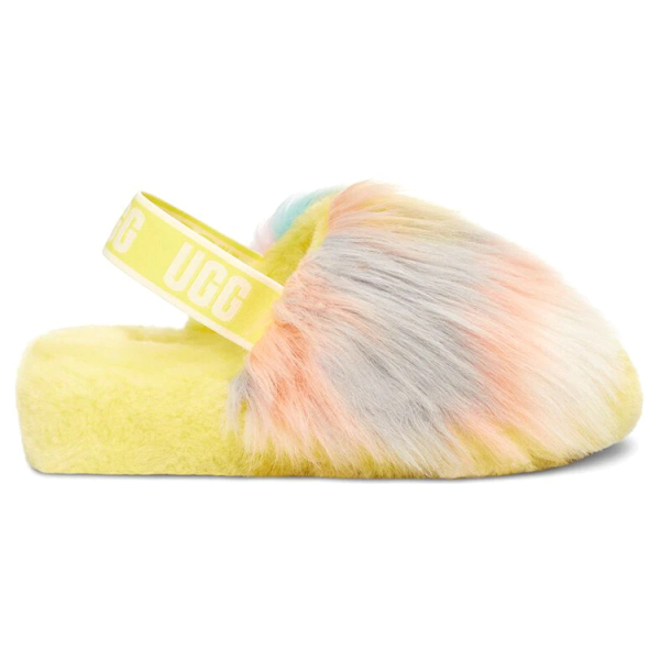 UGG Fluff Yeah Slide Tie Dye