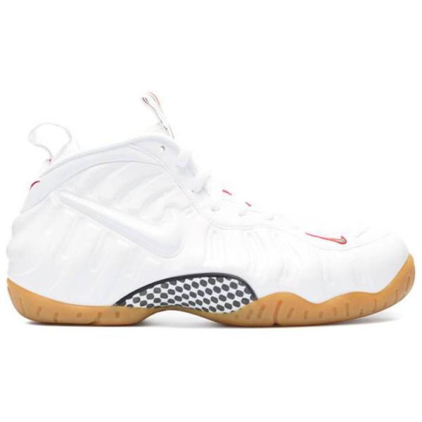 Nike Foamposite Pro white gucci