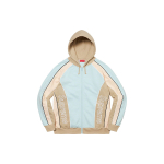 Supreme FW21 Week 1 Track Paneled Zip Up Hooded Sweatshirt