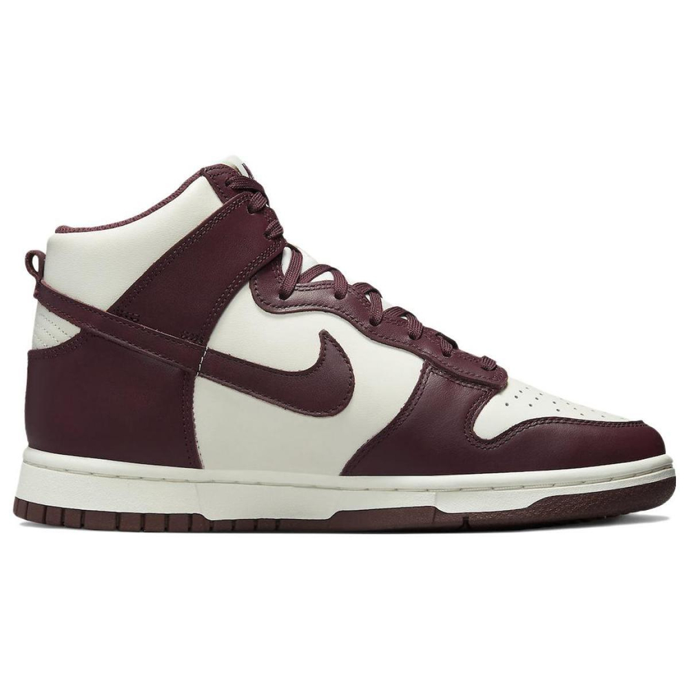 Nike Dunk High burgundy crush