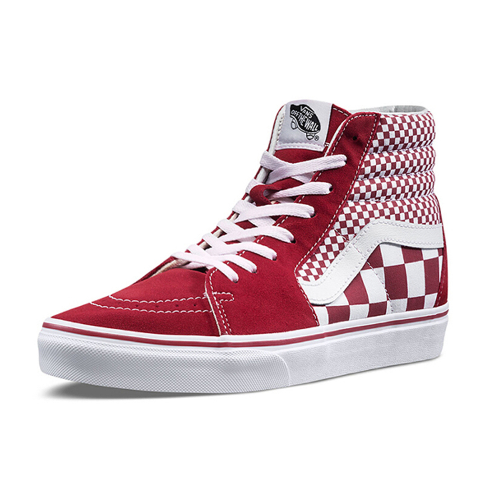Vans SK8 Mix Checker Chili Pepper/True White