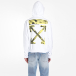 OFF-WHITE FW19 Acrylic Arrows Slim Hoodie