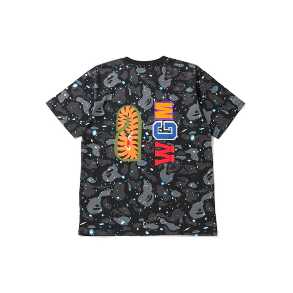 A BATHING APE Bape BAPE SS20 Space Camo Shark Tee T