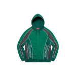 Supreme FW21 Week 1 Track Paneled Zip Up Hooded Sweatshirt