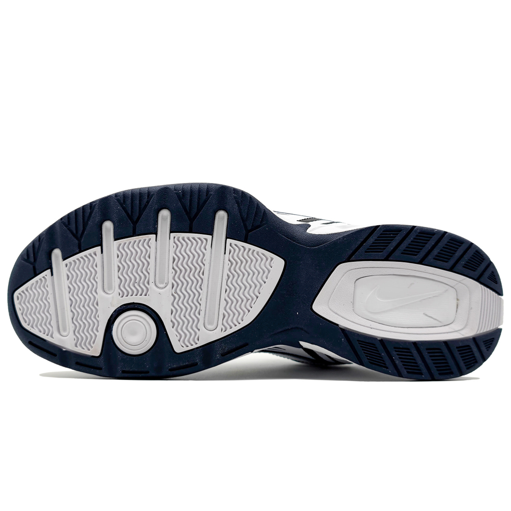 【 】 Nike Air Monarch 4 White Navy PU