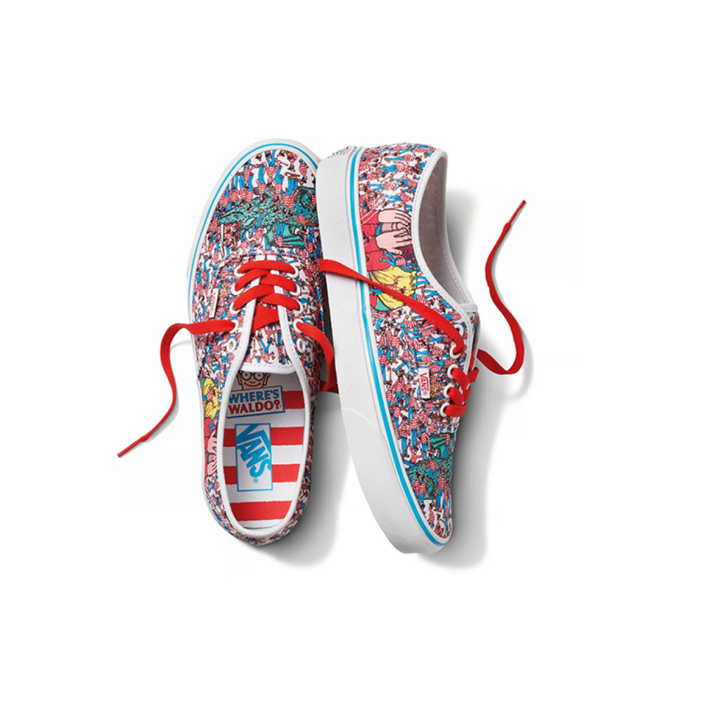 Where's Waldo x Vans Authentic