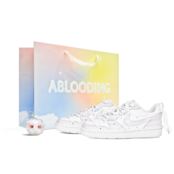 【 】 Nike Court Borough ABLOODING GS