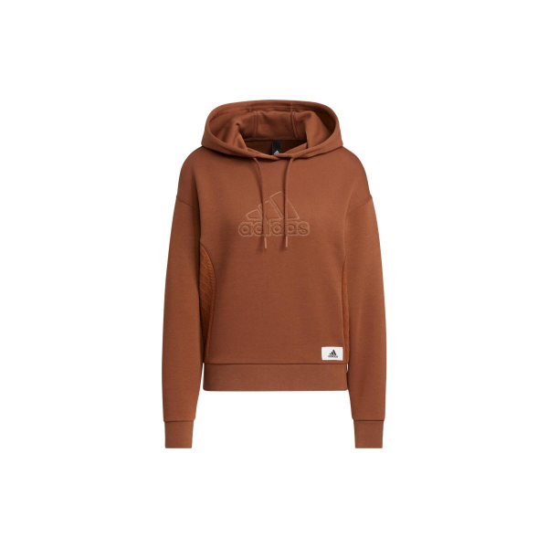 Adidas Lounge Hooded Sweatshirt Logo