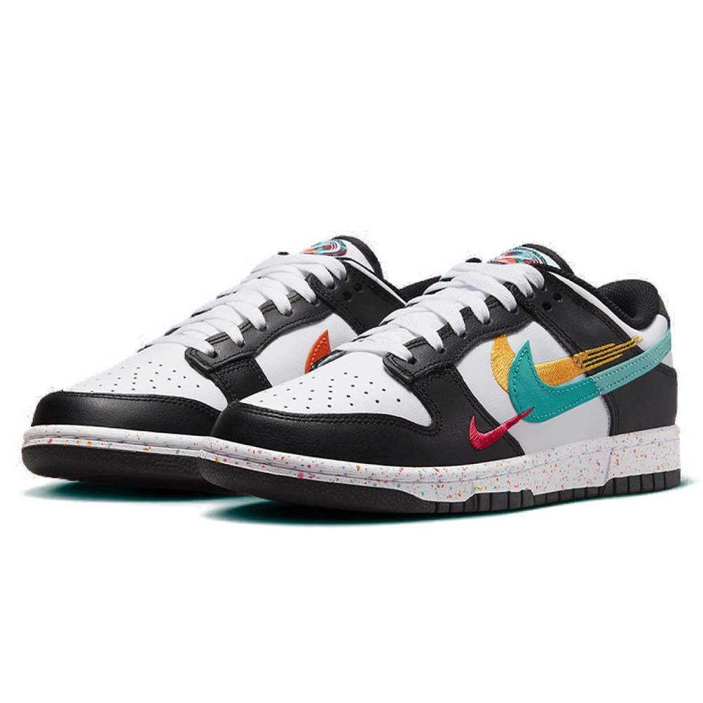 Nike Dunk Low Multi-Color Swoosh