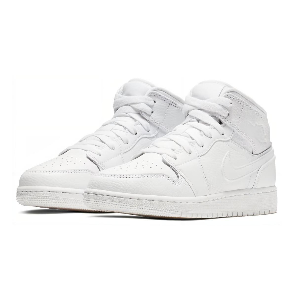 Jordan Air Jordan 1 Mid Triple White