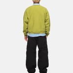 Stussy FW23 VARSITY OVERSIZED CREW Logo