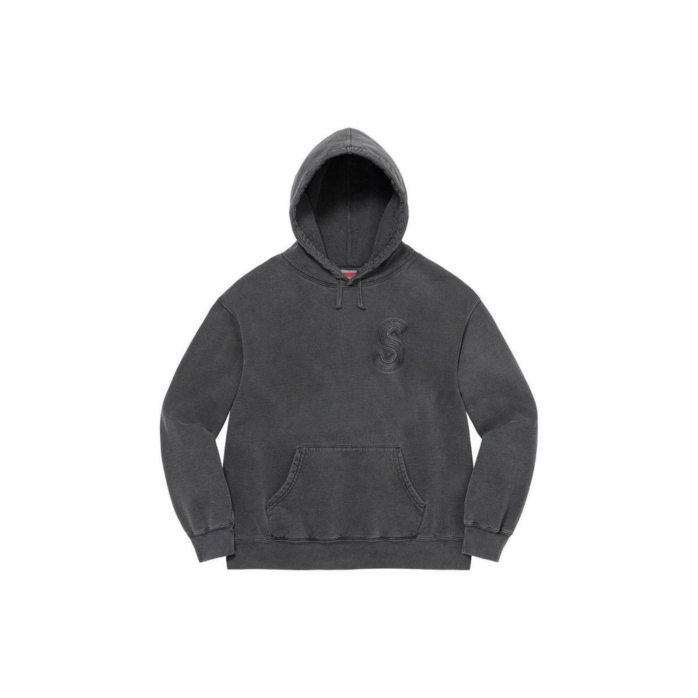 Supreme SS23 Week9 overdyed s logo hooded sweatshirt S