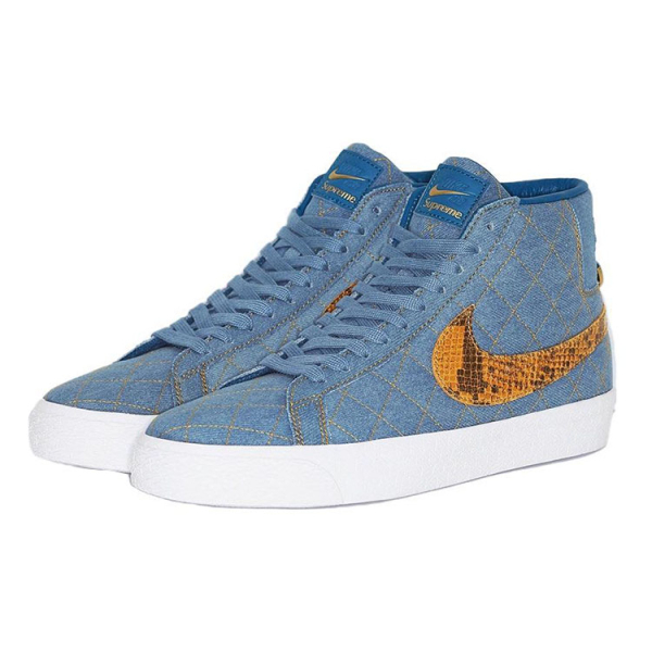 Supreme x Nike Blazer "Industrial Blue"