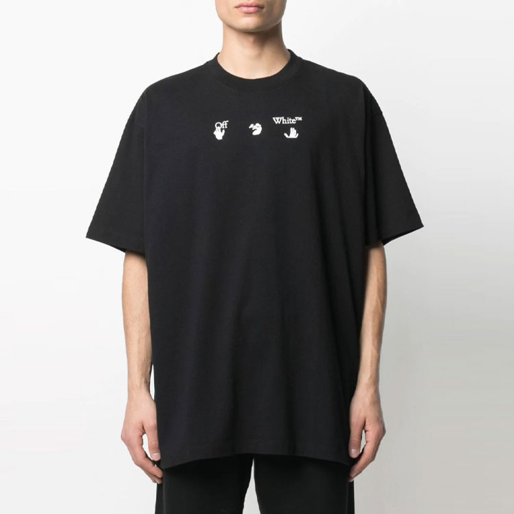 OFF-WHITE SS21 Peace Worldwide Logo T