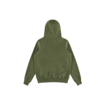 NOAH Nyc Jolly Roger Hoodie Olive Heather