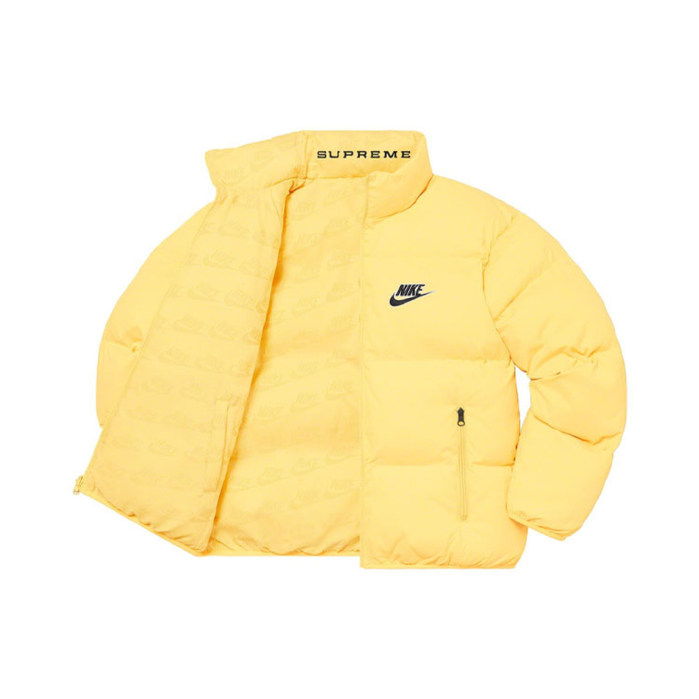 Supreme SS21 Week 3 x Nike Reversible Puffy Jacket SS21 Nike Logo