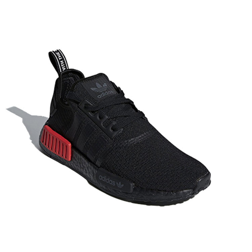 Adidas originals NMD_R1 Core Black Lush Red