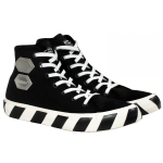 OFF-WHITE Vulcanized Hi Black Striped