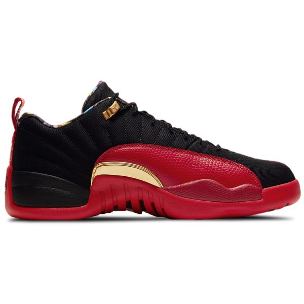 Jordan Air Jordan 12 retro low se "black and metallic gold" TPU