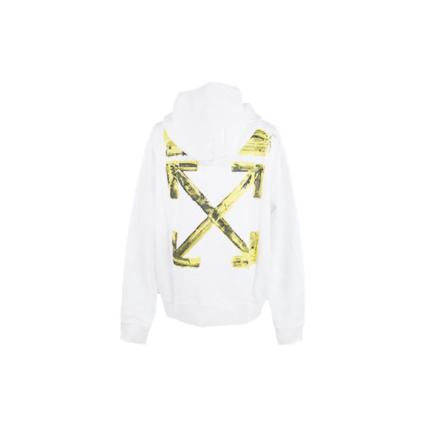 OFF-WHITE FW19 Acrylic Arrows Slim Hoodie