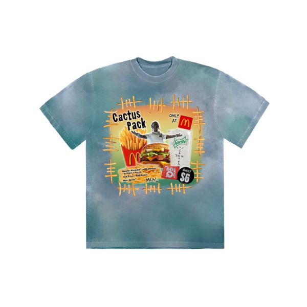 Travis Scott Cactus Jack x McDonald's CACTUS PACK VINTAGE BOOTLEG Tee T