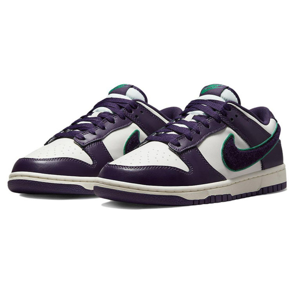 Nike Dunk retro "chenille swoosh" Swoosh
