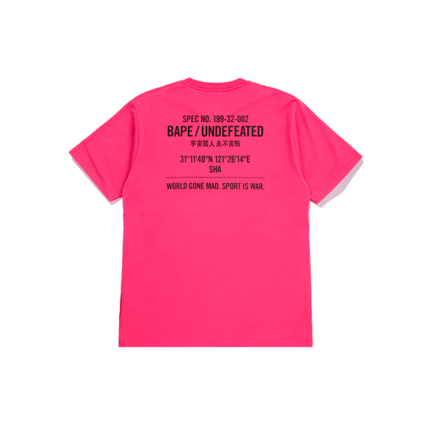BAPE x UNDEFEATED Logo T