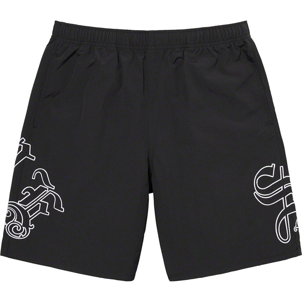 Supreme SS23 Week14 OLD ENGLISH NYLON SHORT