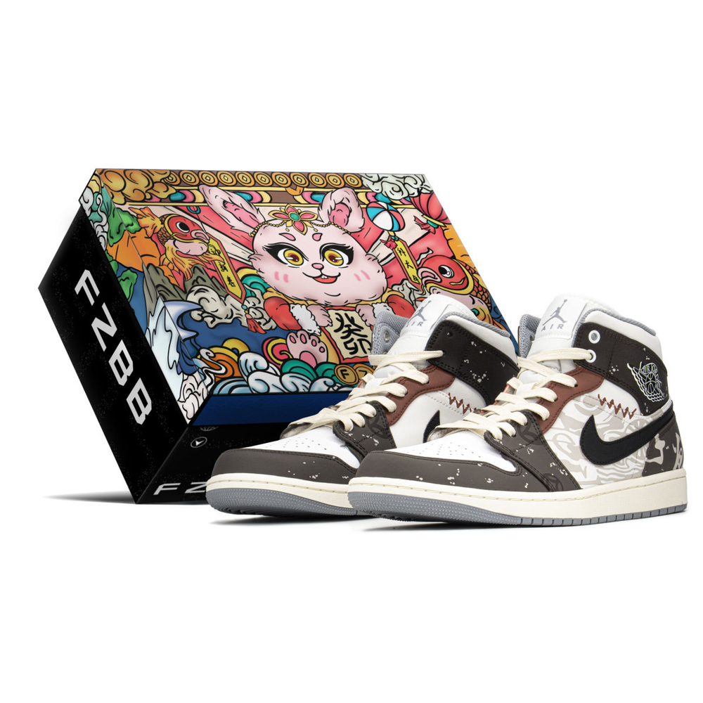 【 】 Jordan Air Jordan 1 Mid CNY