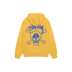 Stussy FW23 SKULL & BONES HOODIE PIGMENT DYED