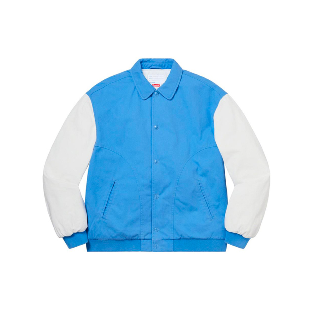 Supreme SS20 Week 11 Twill Varsity Jacket Logo