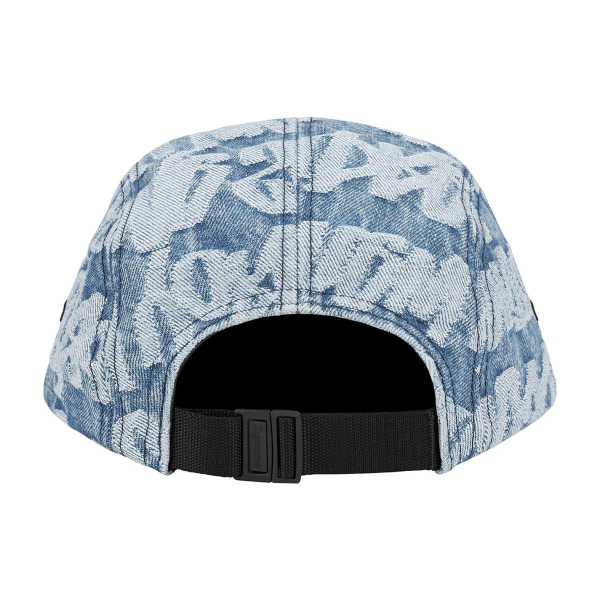 Supreme Week 13 Fat Tip Jacquard Denim Camp Cap