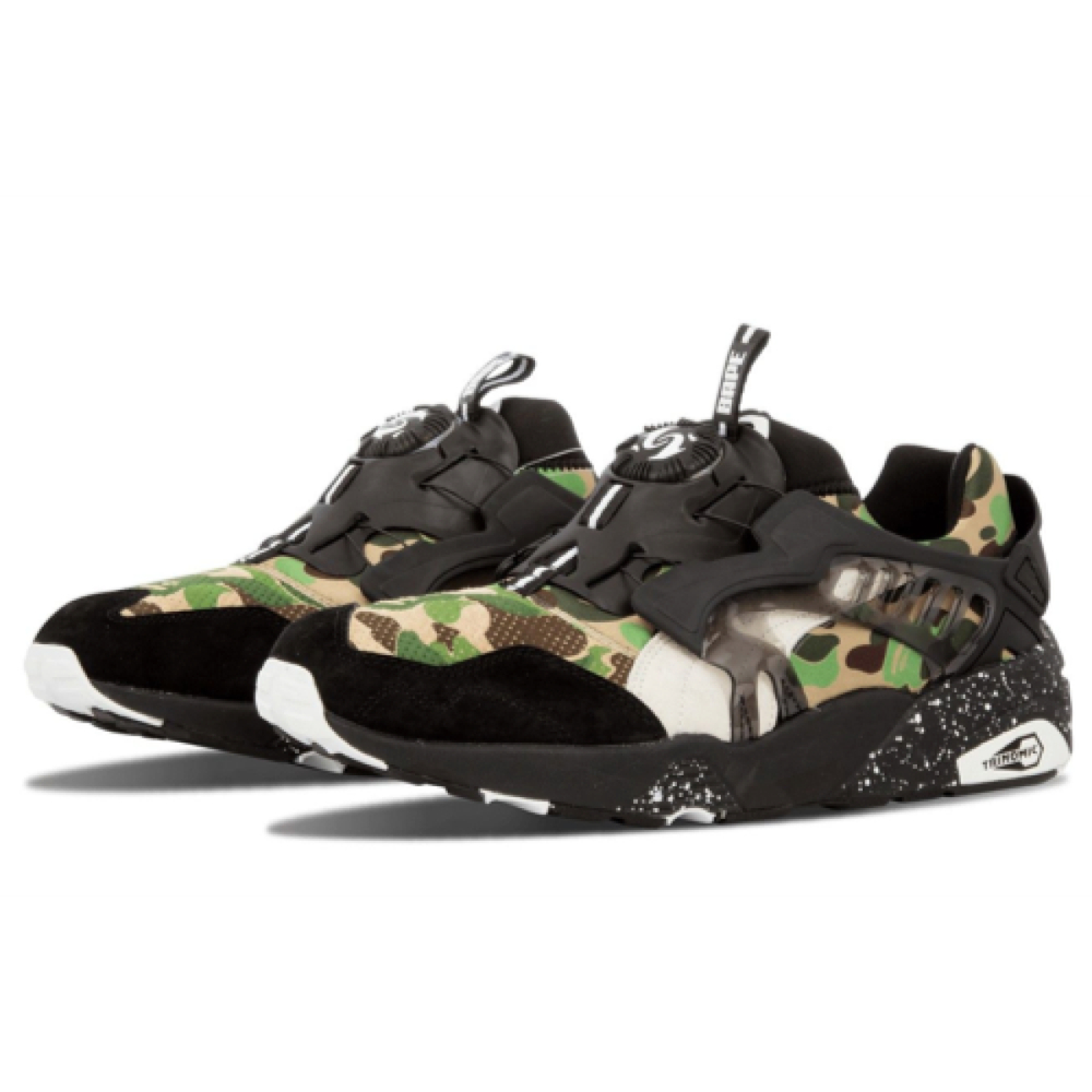 A BATHING APE x PUMA Disc Blaze
