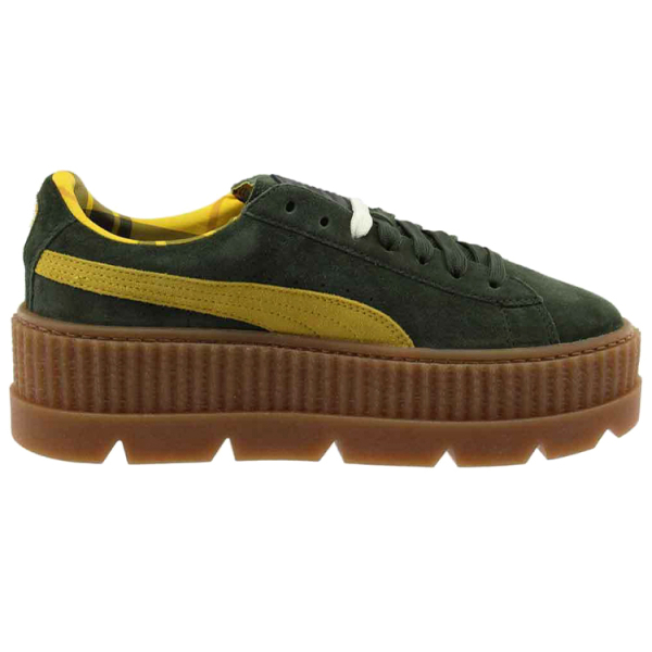 FENTY BEAUTY/ x PUMA Rihanna Fenty Cleated Creeper Suede Green (W)