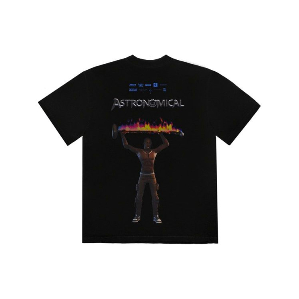 Travis Scott Cactus Jack Astro Rage Tee x Logo T