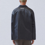 Fear of God Essentials Coach Jacket Black Logo