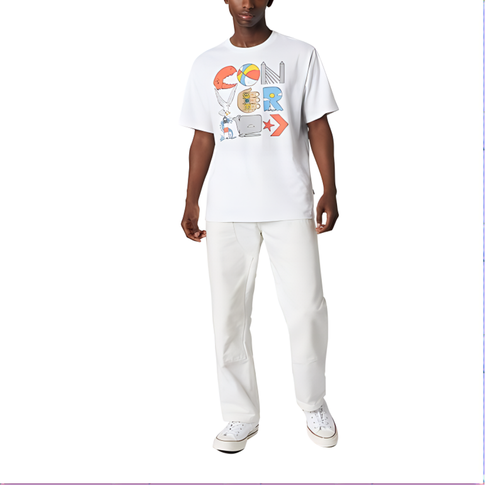 Converse Cartoon Printing T