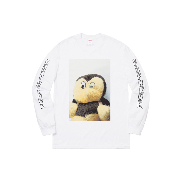 Supreme FW18 Mike Kelley AhhYouth! L/S Tee White T