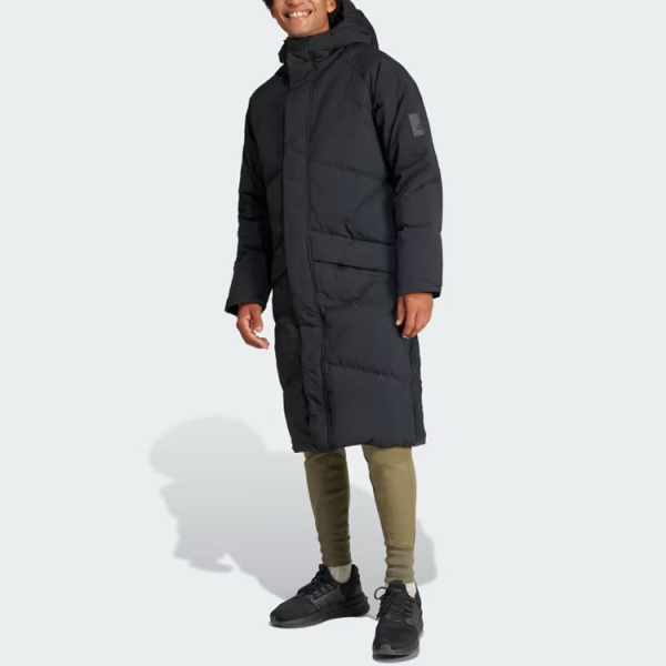 Adidas Big Baffle Coat Logo