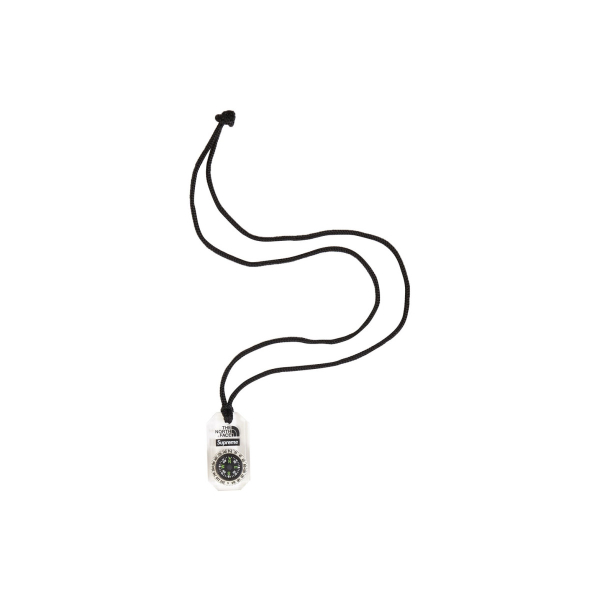 Supreme FW18 The North Face Compass Necklace Clear -